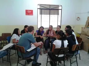 Session of co-creation at CUFA Manaus - Urban Life project participants