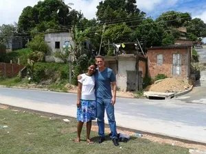 Leonardo and Hellen - Nova Vitória Community, Street Londres, Amazonas